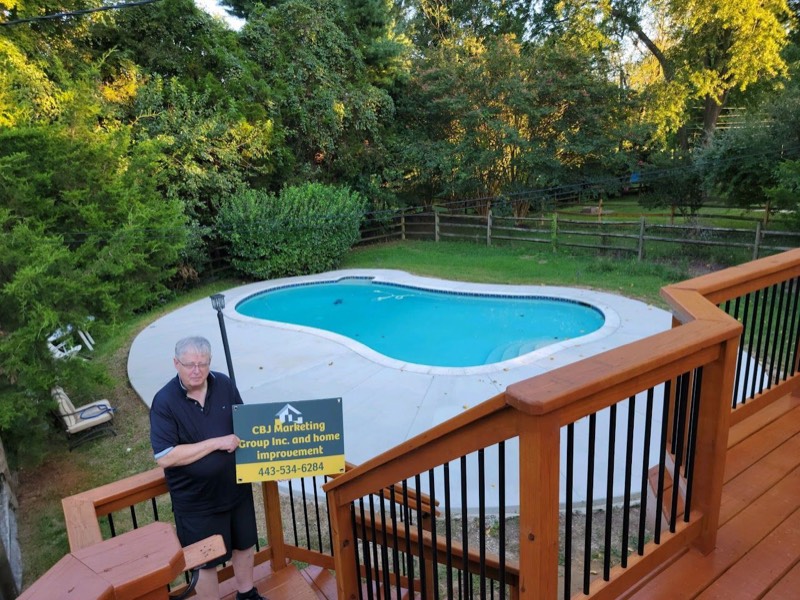 CBJ Home Improvement concrete and masonry work in Baltimore