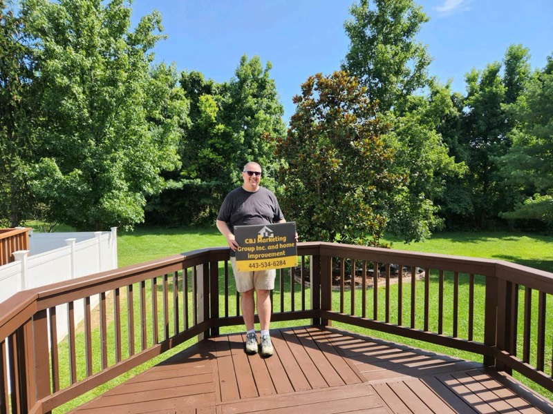 CBJ Home Improvement outdoor concrete and masonry work in Baltimore MD