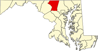 Carroll County map
