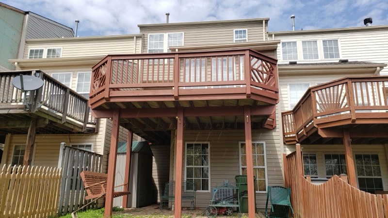 Deck build Perry Hall