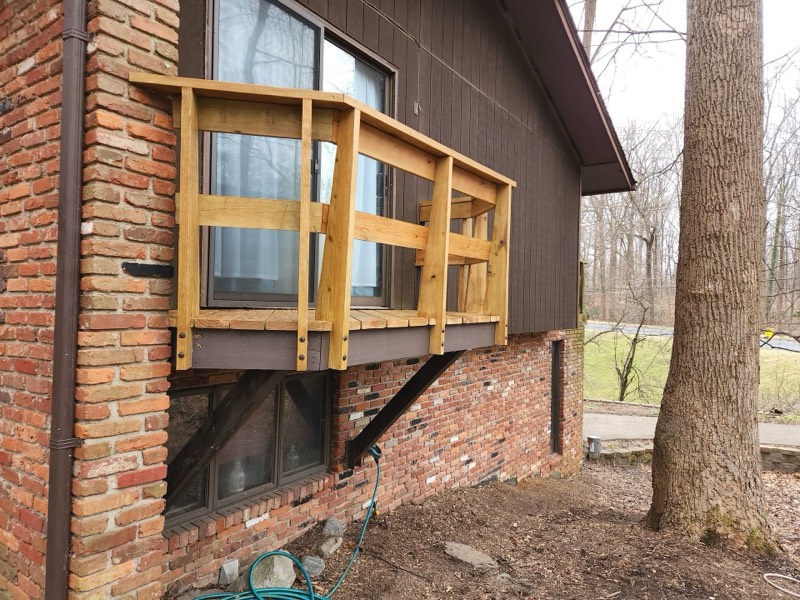 Deck build Middle River